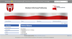 Desktop Screenshot of bip.widawa.pl