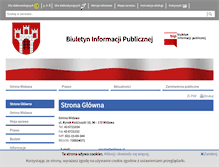 Tablet Screenshot of bip.widawa.pl